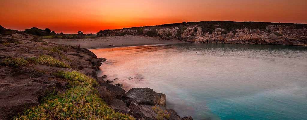 Lieux de mer près de Ortigia, Syracuse